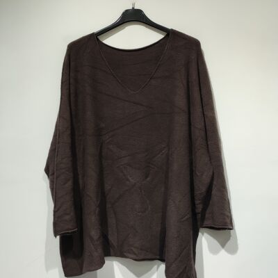 Maglione con scollo a V MILA GT - Confezione AW26
