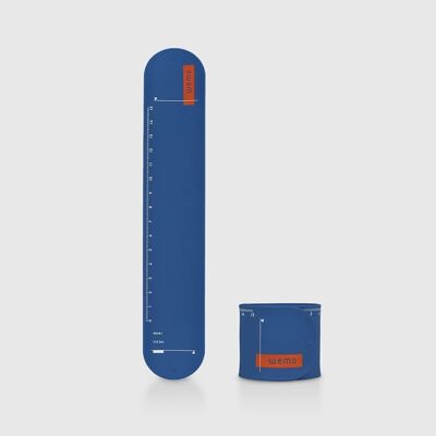 Memo Note Navy (Navy) riutilizzabile, tipo cinturino da polso / Wemo: il suo rivestimento superficiale è speciale per la riscrittura con penna a sfera: 3R, Riscrivibile, Riutilizzabile, Resistente.