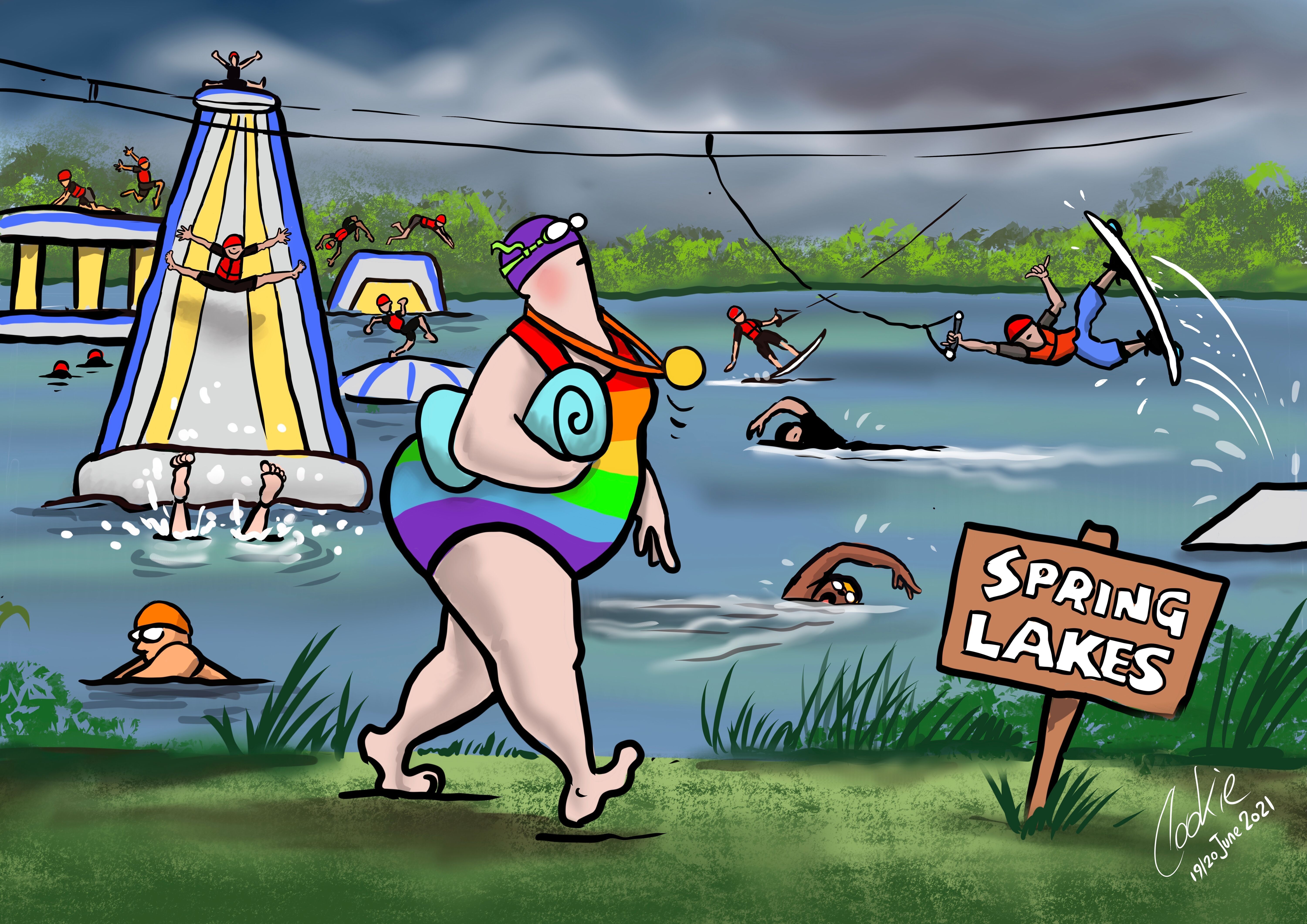 Flocker | Spring Lakes | Biglietti d'auguri vuoti Kimmer