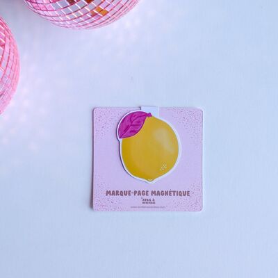Segnalibro magnetico – Limone