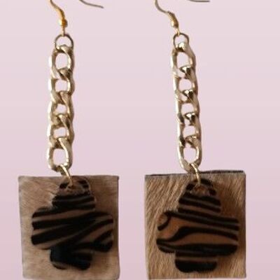 AUTUMN CLOVER EARRINGS