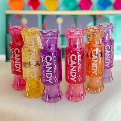 Présentoir de 36 : Gloss brillant et hydratant Candy Shine