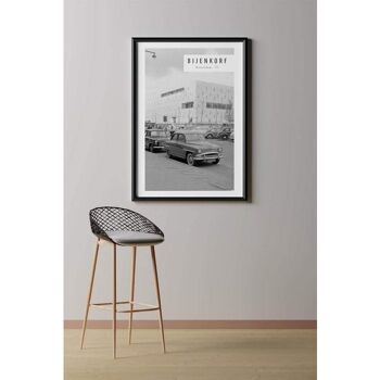 Bijenkorf Rotterdam '57 - Affiche encadrée - 50 x 70 cm 2