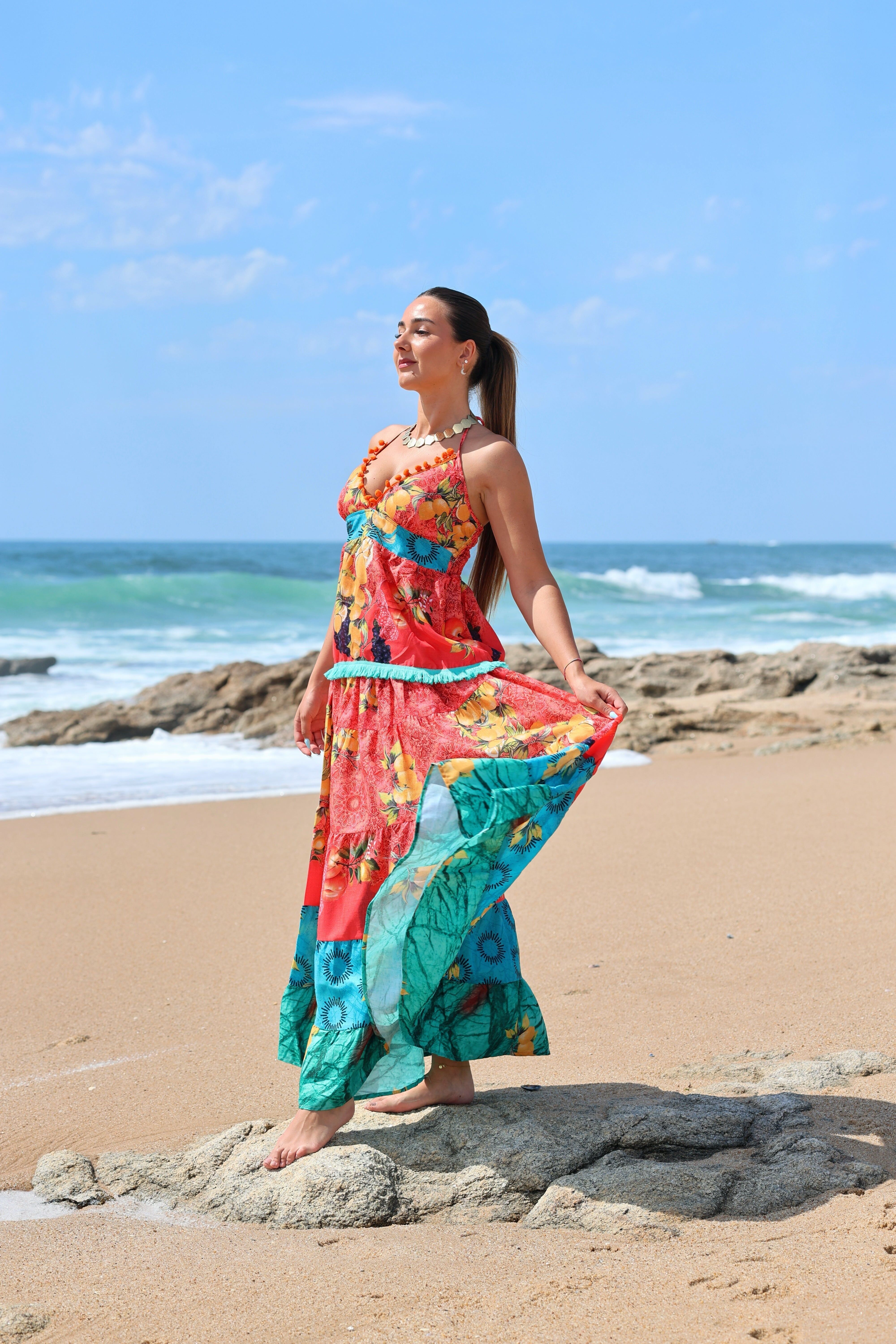 Completo top e gonna Paradise