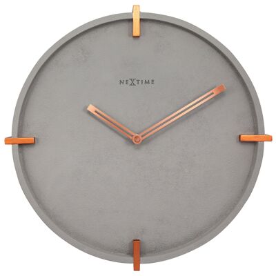 Orologio da parete - 32 cm - Cemento - 'Mohawk Wall'