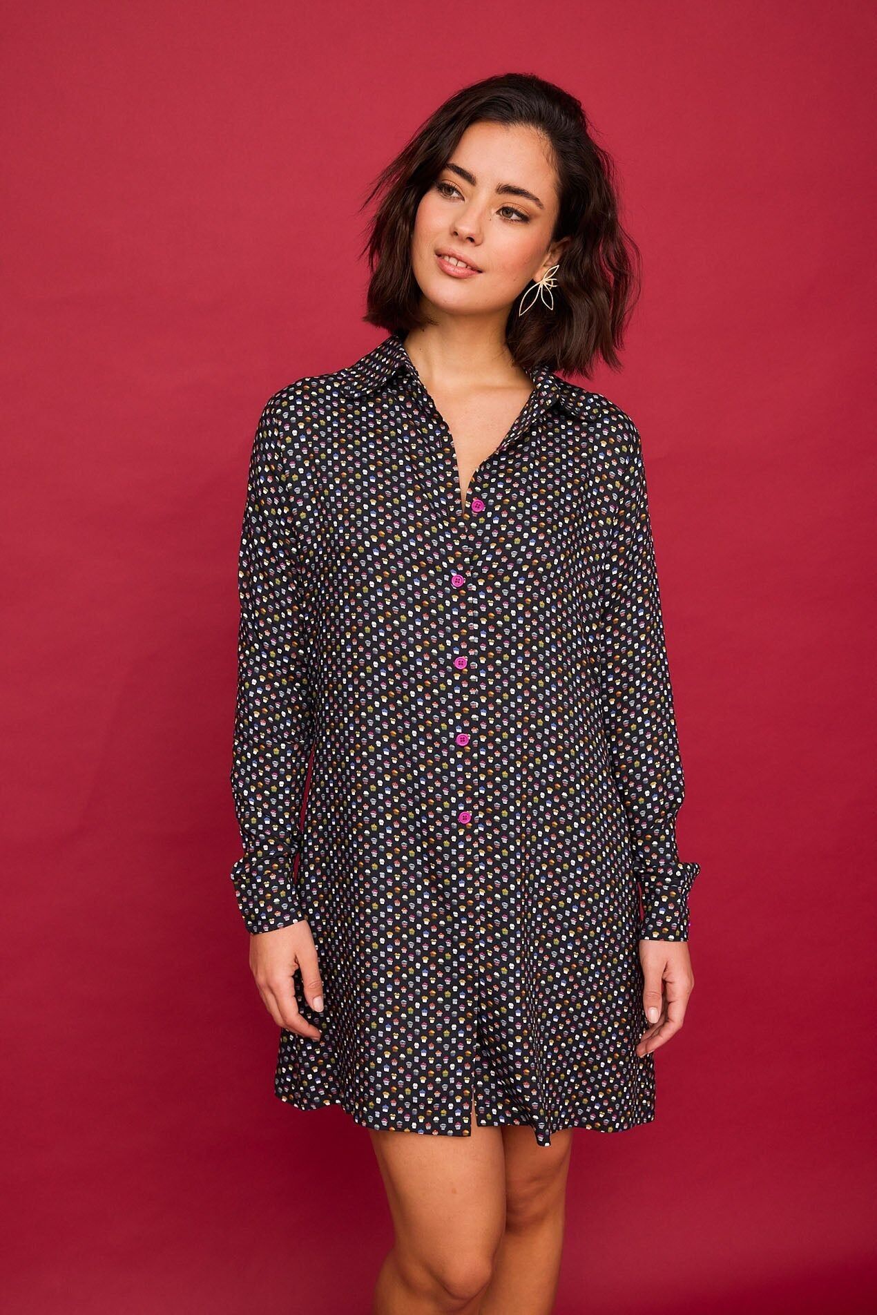 Abito corto Black Berry