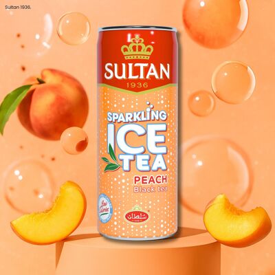 Té helado de durazno sultán - 33 cl