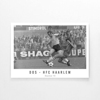 DOS - HFC Haarlem '70 - Affiche encadrée - 50 x 70 cm 3
