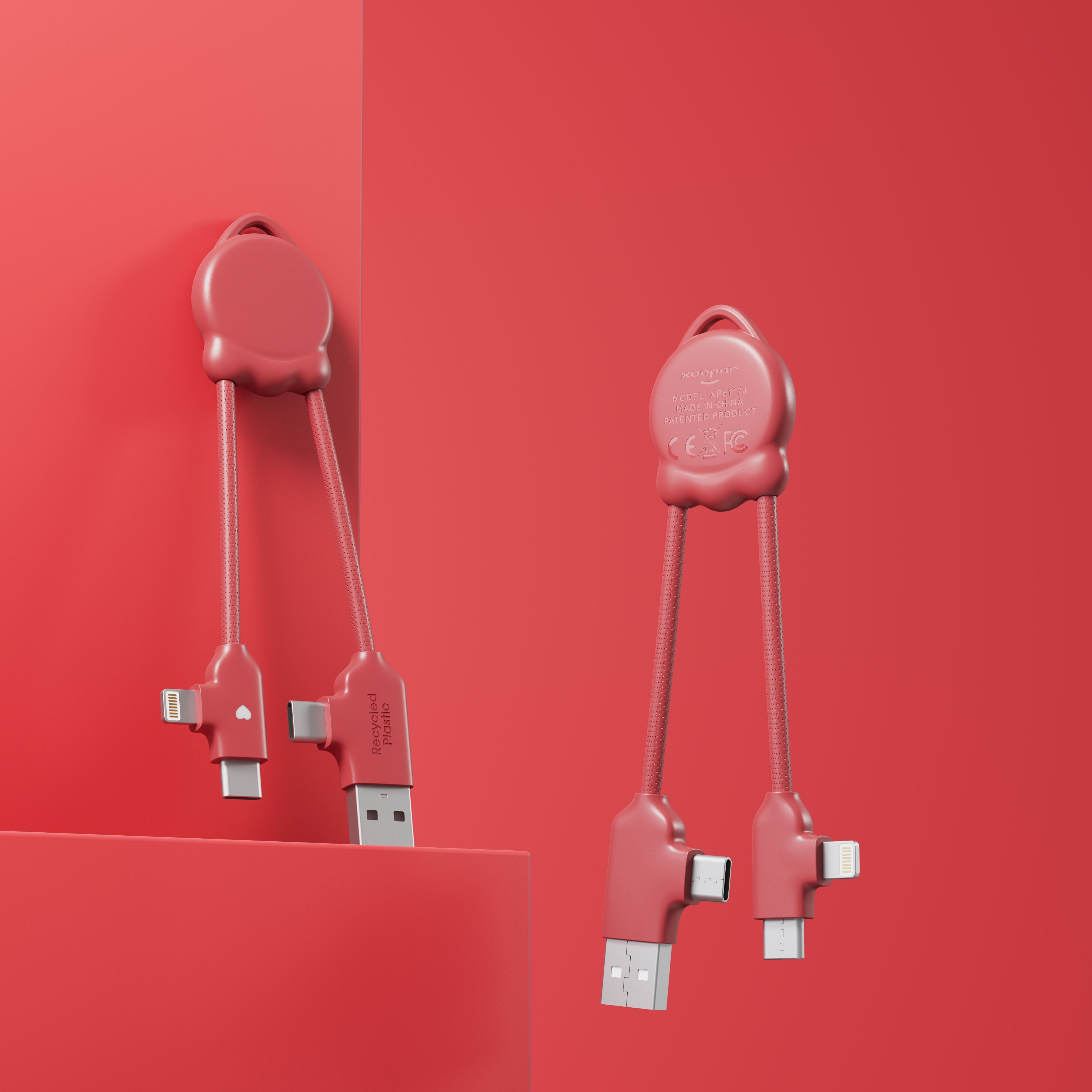 🔌OCTOMINI-Ladekabel mit mehreren Anschlüssen 🔌