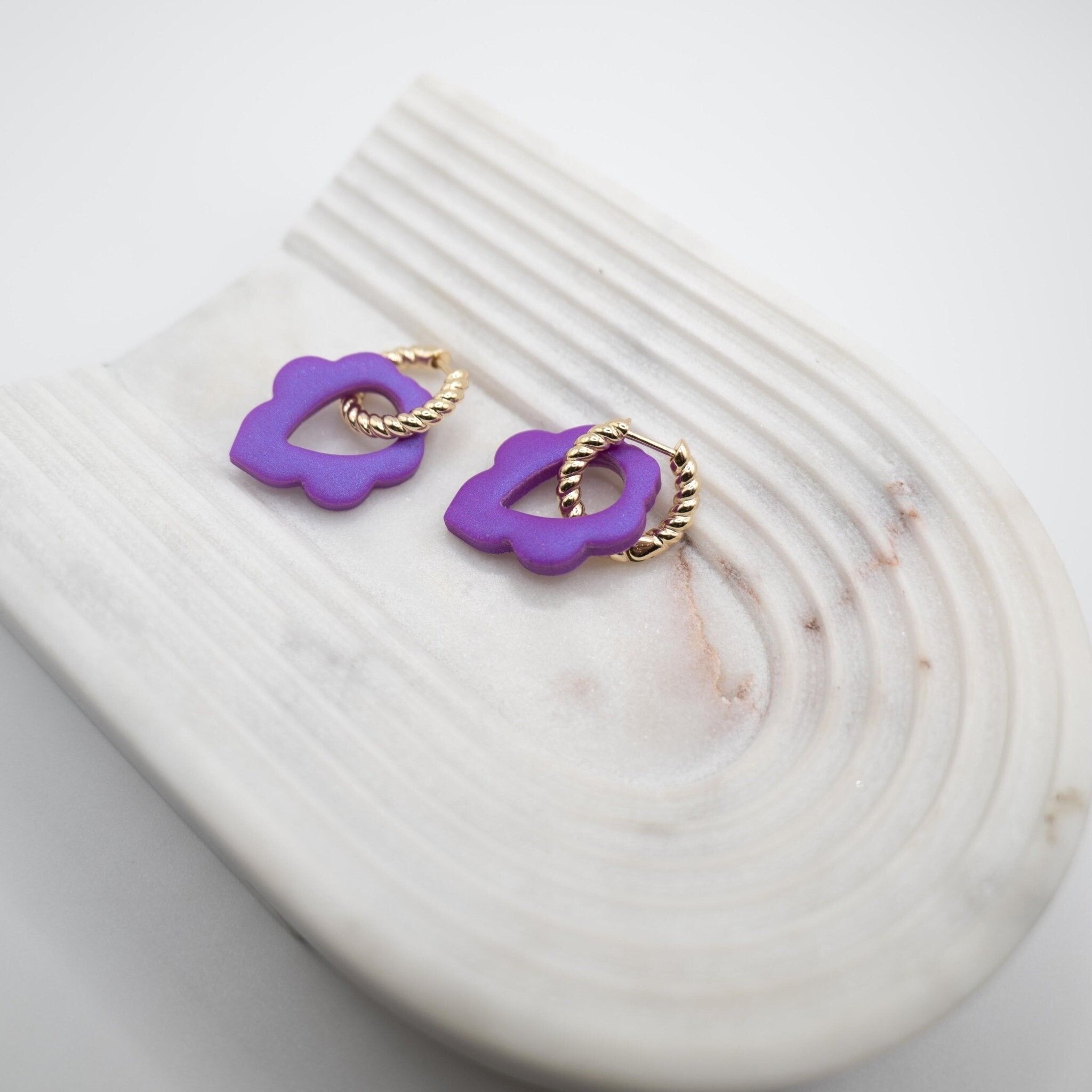 Scarlett- Huggie aros intrecciati