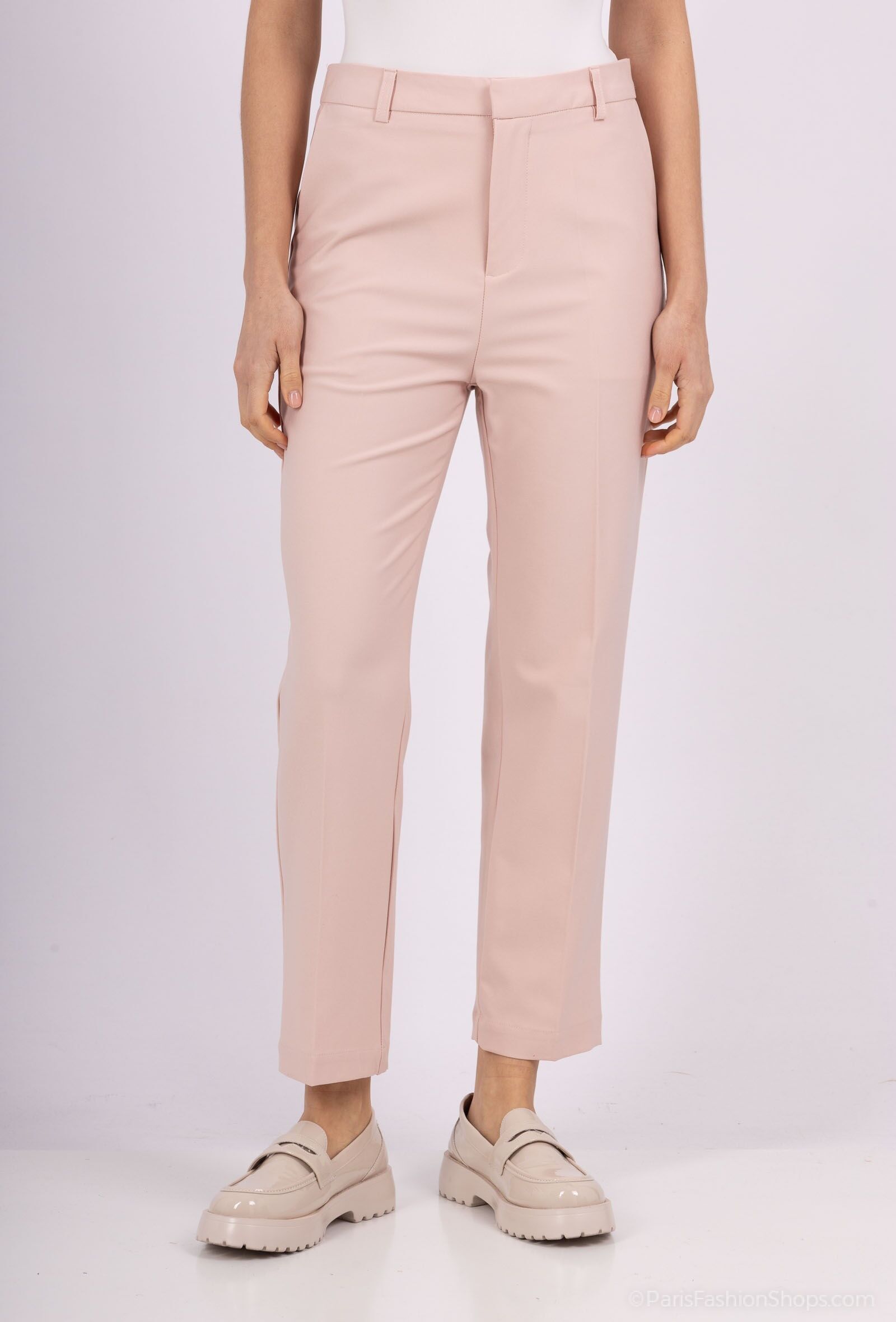 Pantalon tailleur femme A3308PT–coupe droite chic et moderne