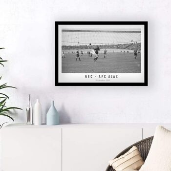 NEC - AFC Ajax '50 - Affiche encadrée - 20 x 30 cm 2