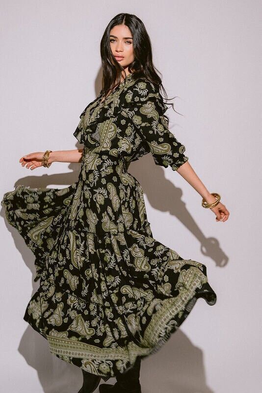 CASHMIRE DREAM GREEN FALDA