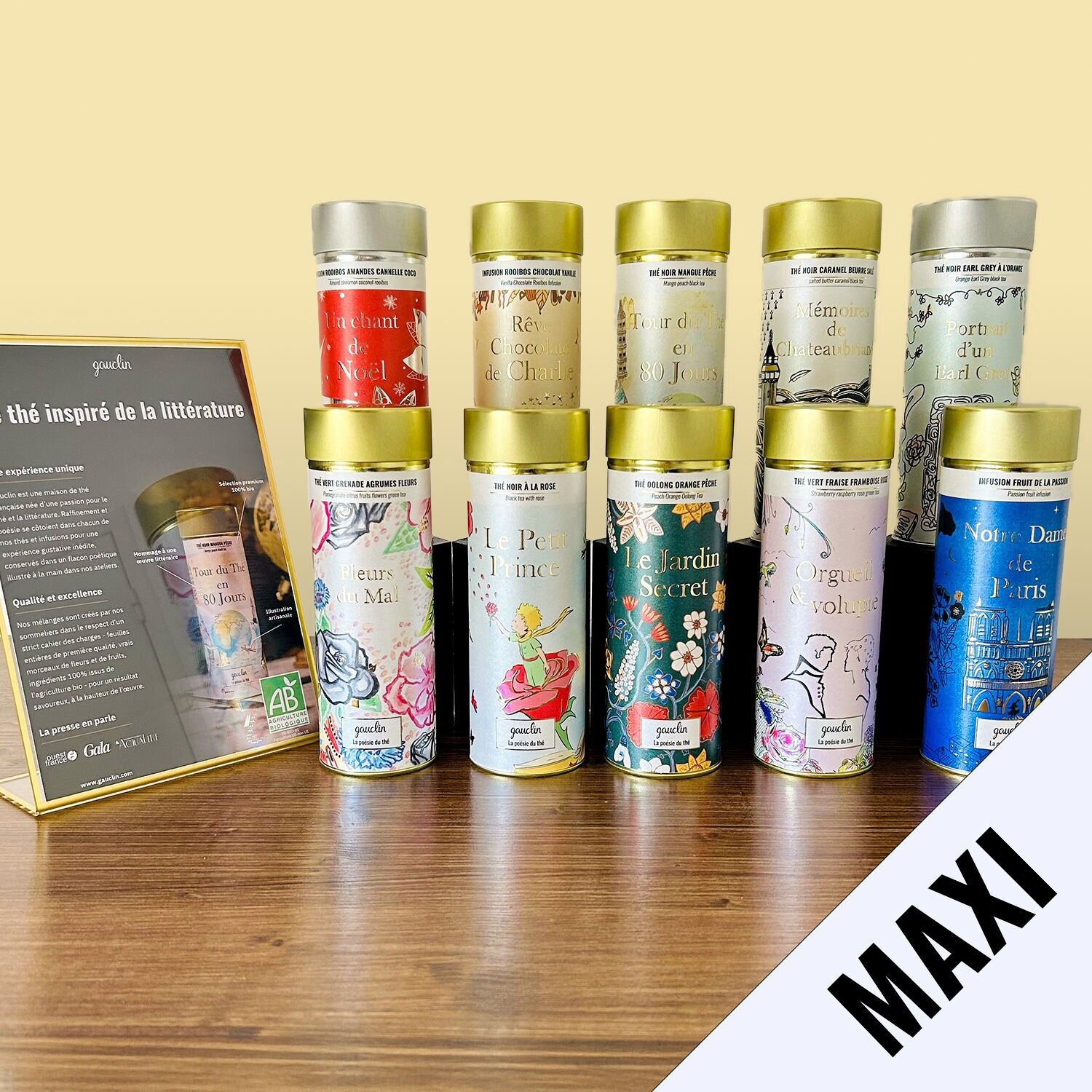 Maxi Pack Collection Flacons Poétiques (présentoir offert)