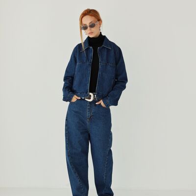 Straight-cut denim jacket - Limited Edition