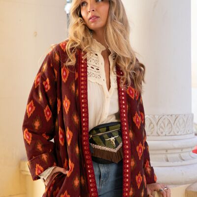 Cappotto Bella rosso