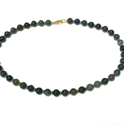 Collar de aventurina verde