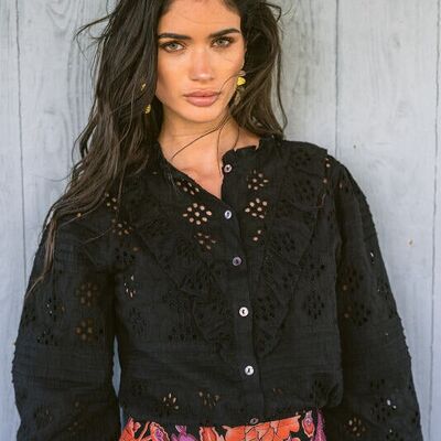 VERONA RED CAMISA SHIFLY NEGRA