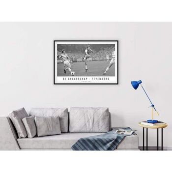 De Graafschap - Feyenoord '73 - Toile - 30 x 45 cm 2