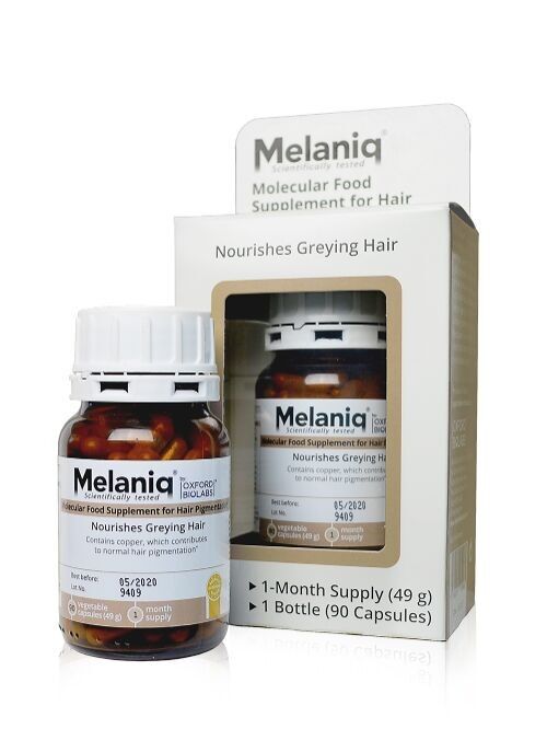 Integratore Melaniq® per la pigmentazione dei capelli - Fornitura per 1 mese