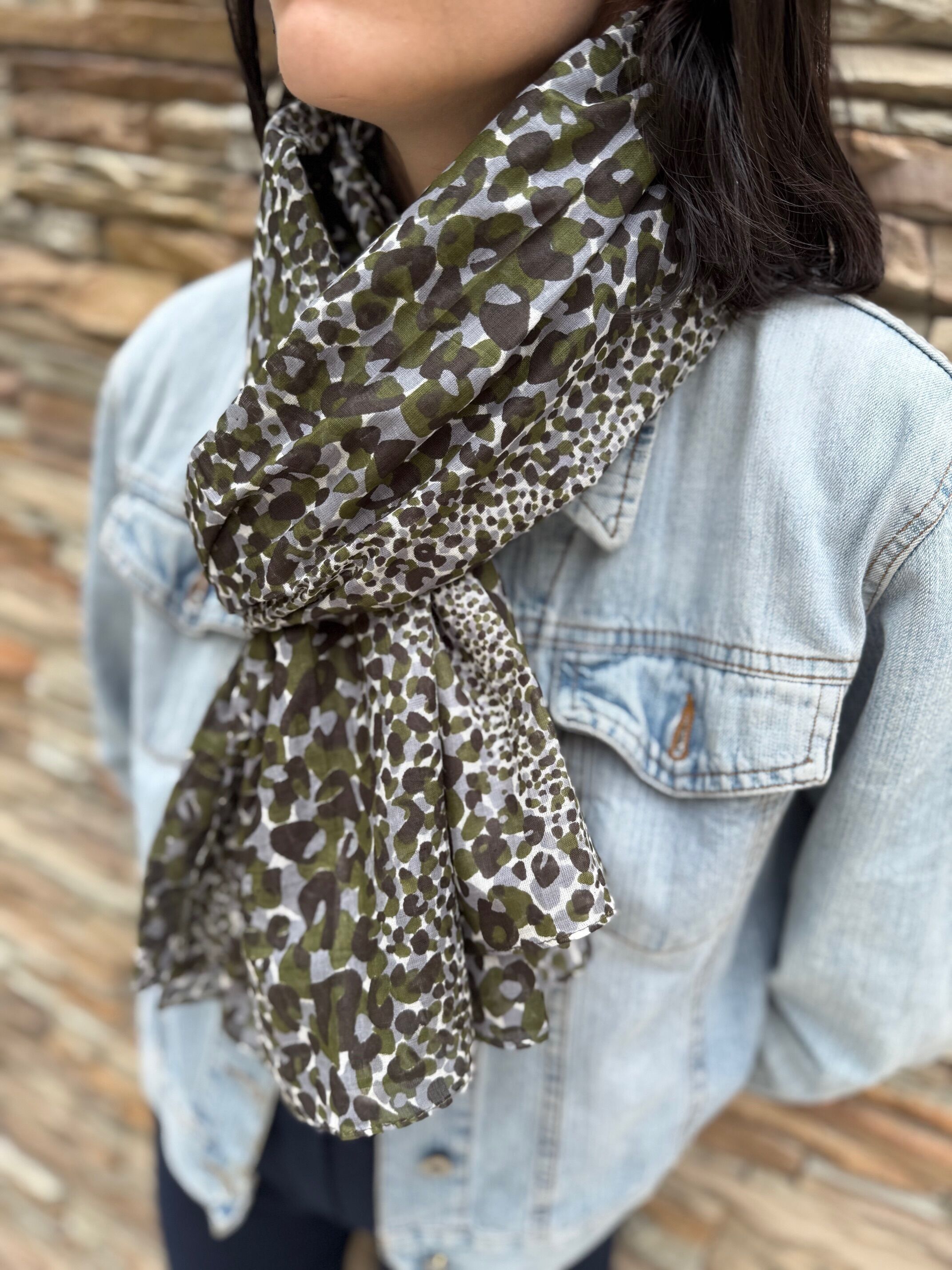 Bufanda de mujer 100% algodón