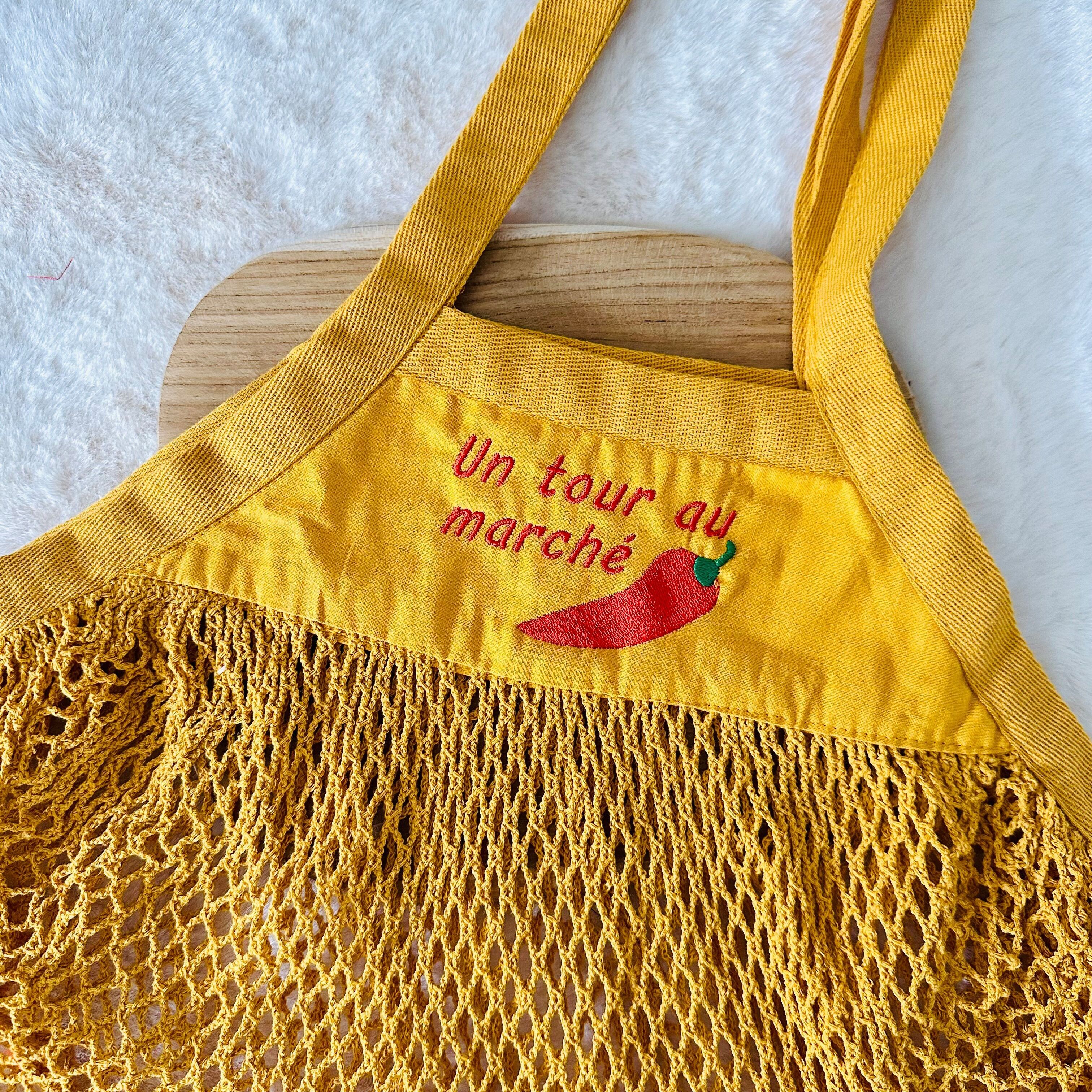 Netztasche, ein Ausflug zum Markt