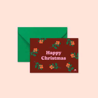 Mini biglietto "Natalizio": Buon Natale (con busta)
