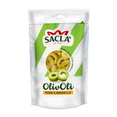 SACLA - Aceitunas verdes en rodajas 185gr