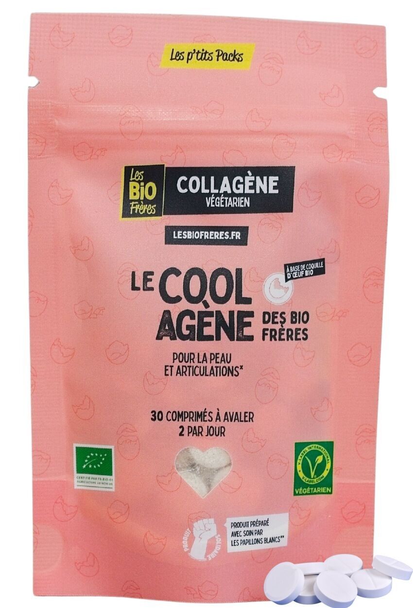 Collagène Végétarien Bio - Coolagène - 30 comprimés à avaler