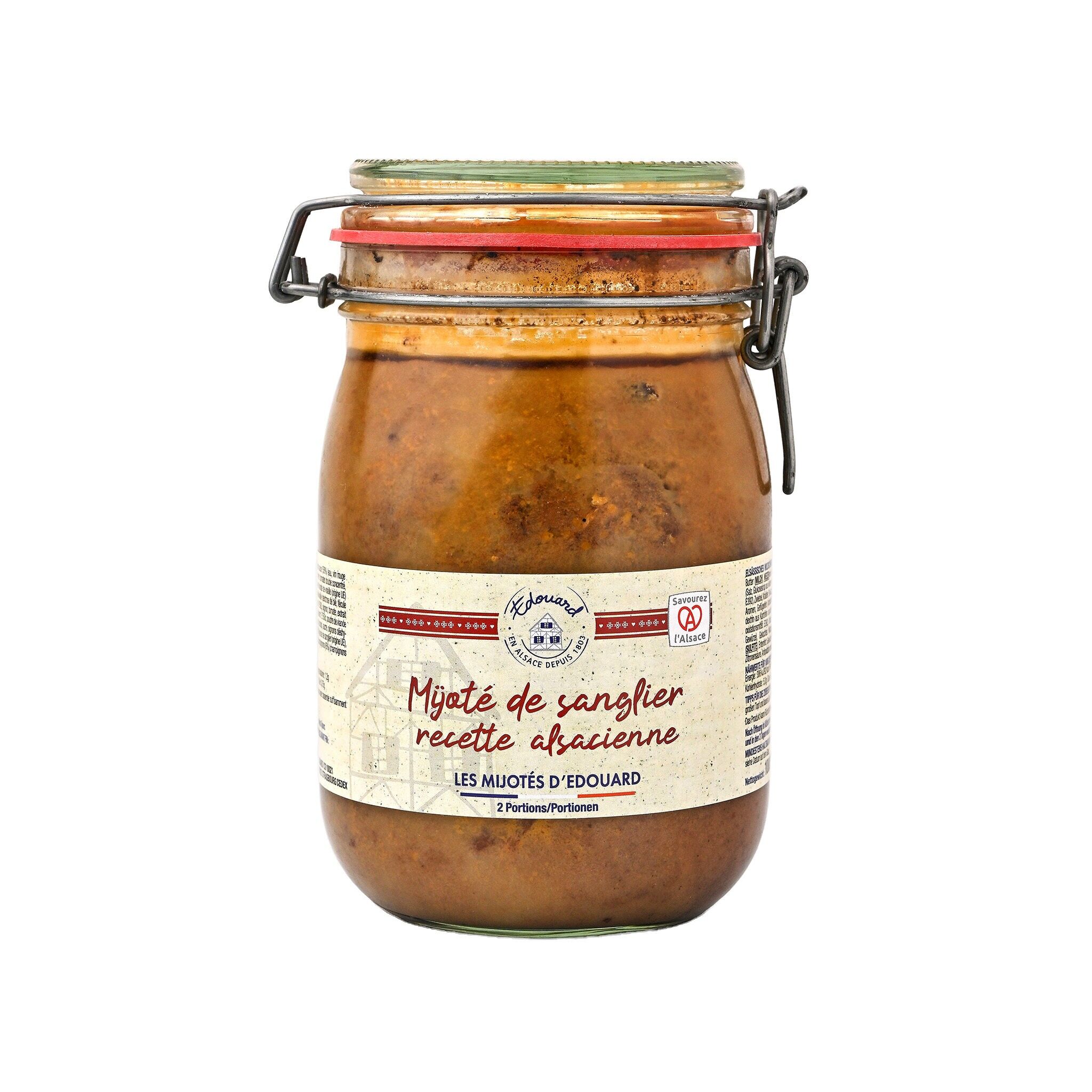 Wild Boar Stew Alsatian Recipe - 1kg