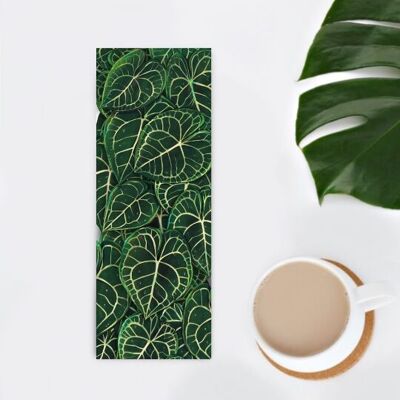 Segnalibro foglie di Anthurium Clarinervium