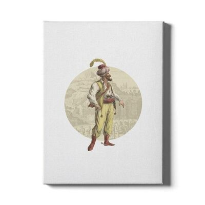 Arabian Soldier - Poster ingelijst - 50 x 70 cm