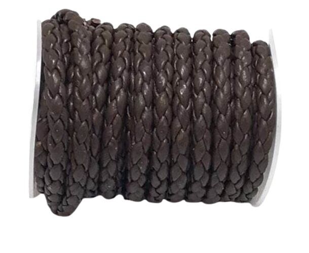 Hawaii Bolo Geflochtene Kordeln - 4mm - braun