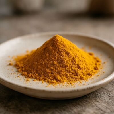 Polvere di curcuma del Madagascar