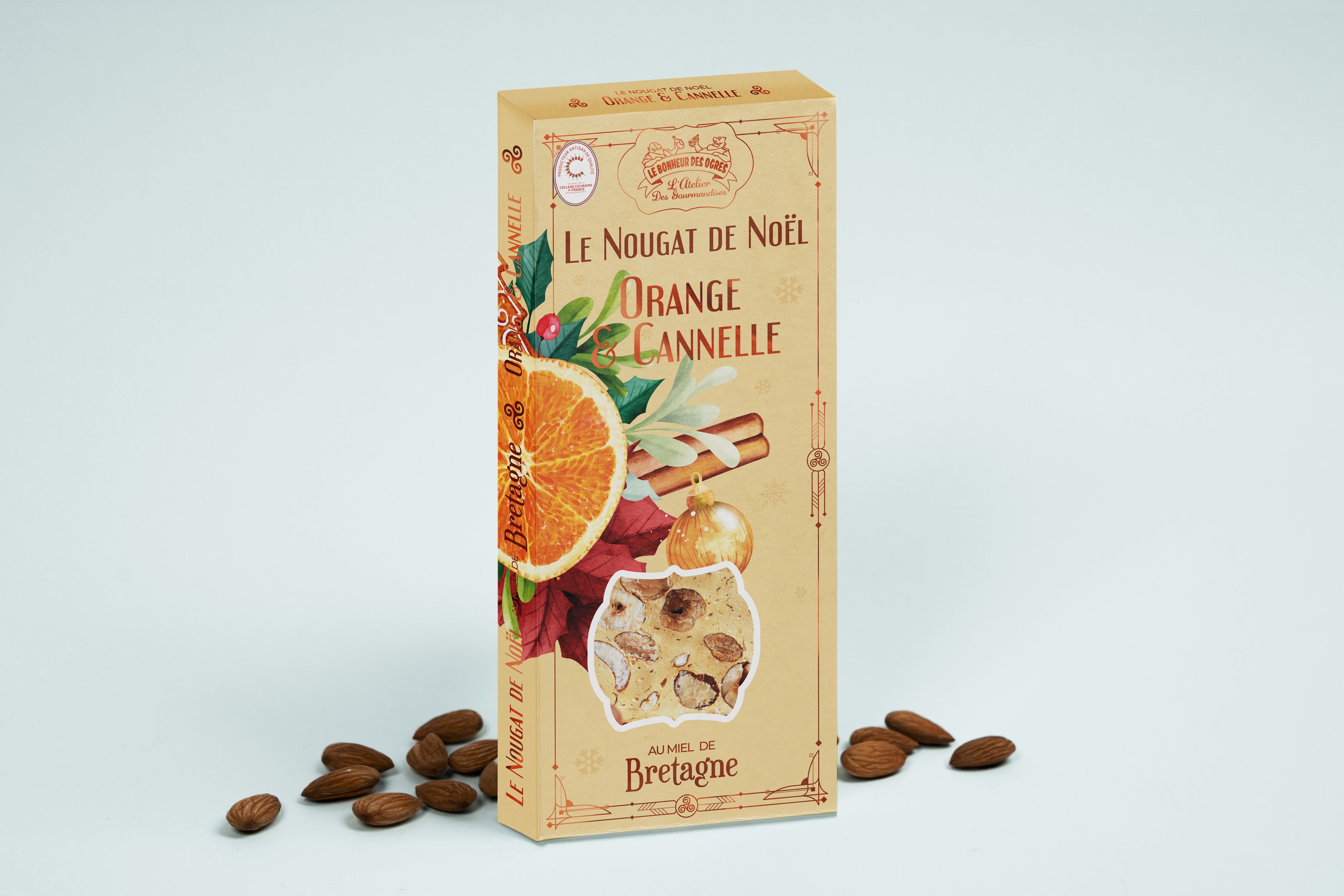 Nougat de Noël Orange Confite & Cannelle