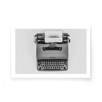 Machine à écrire Machine - Affiche encadrée - 20 x 30 cm 7