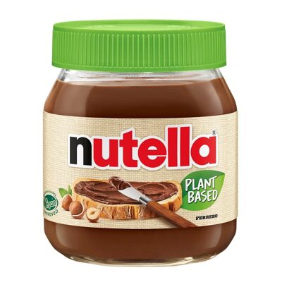 Nutella vegana de origen vegetal con avellanas y cacao 350g