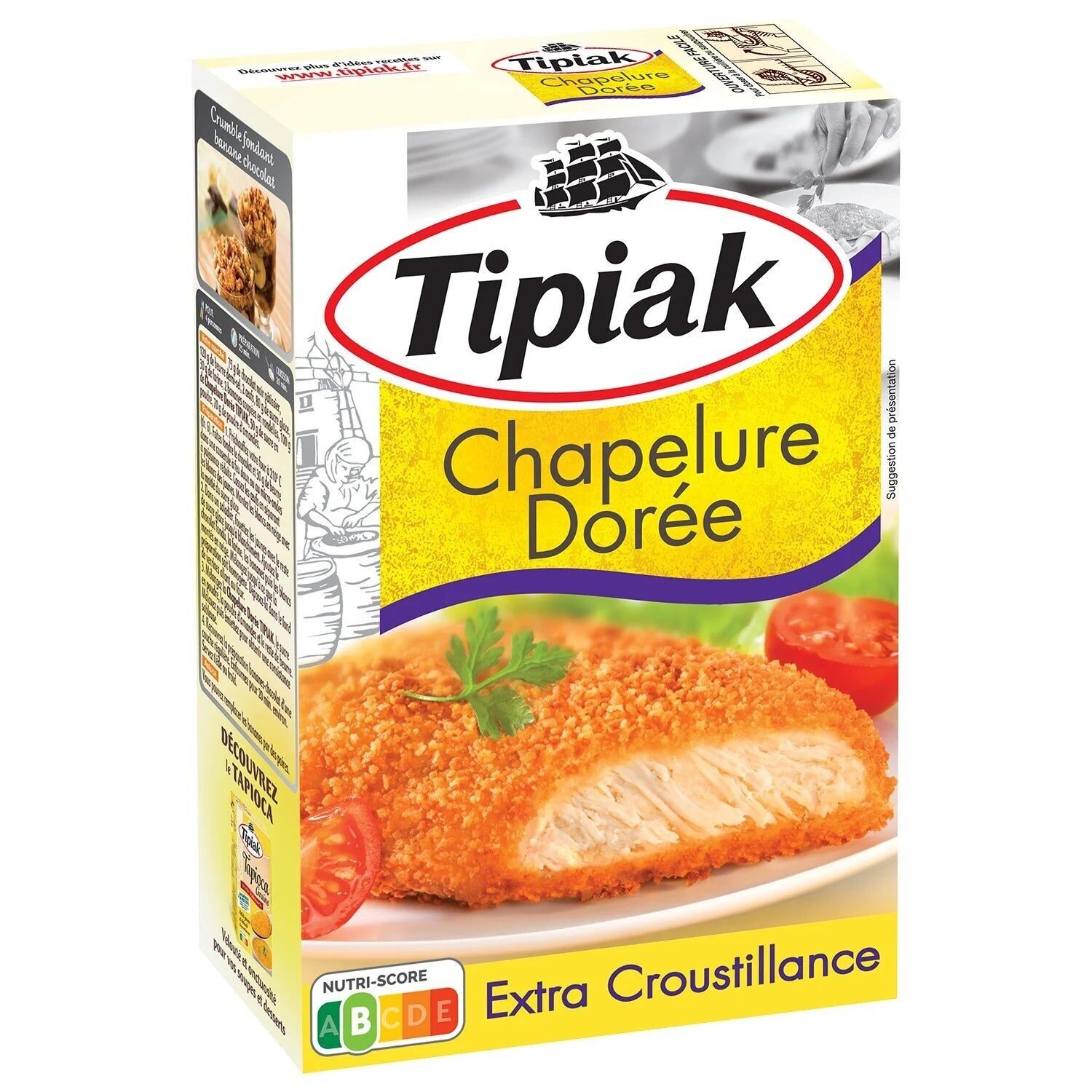 TIPIAK pangrattato dorato 250g