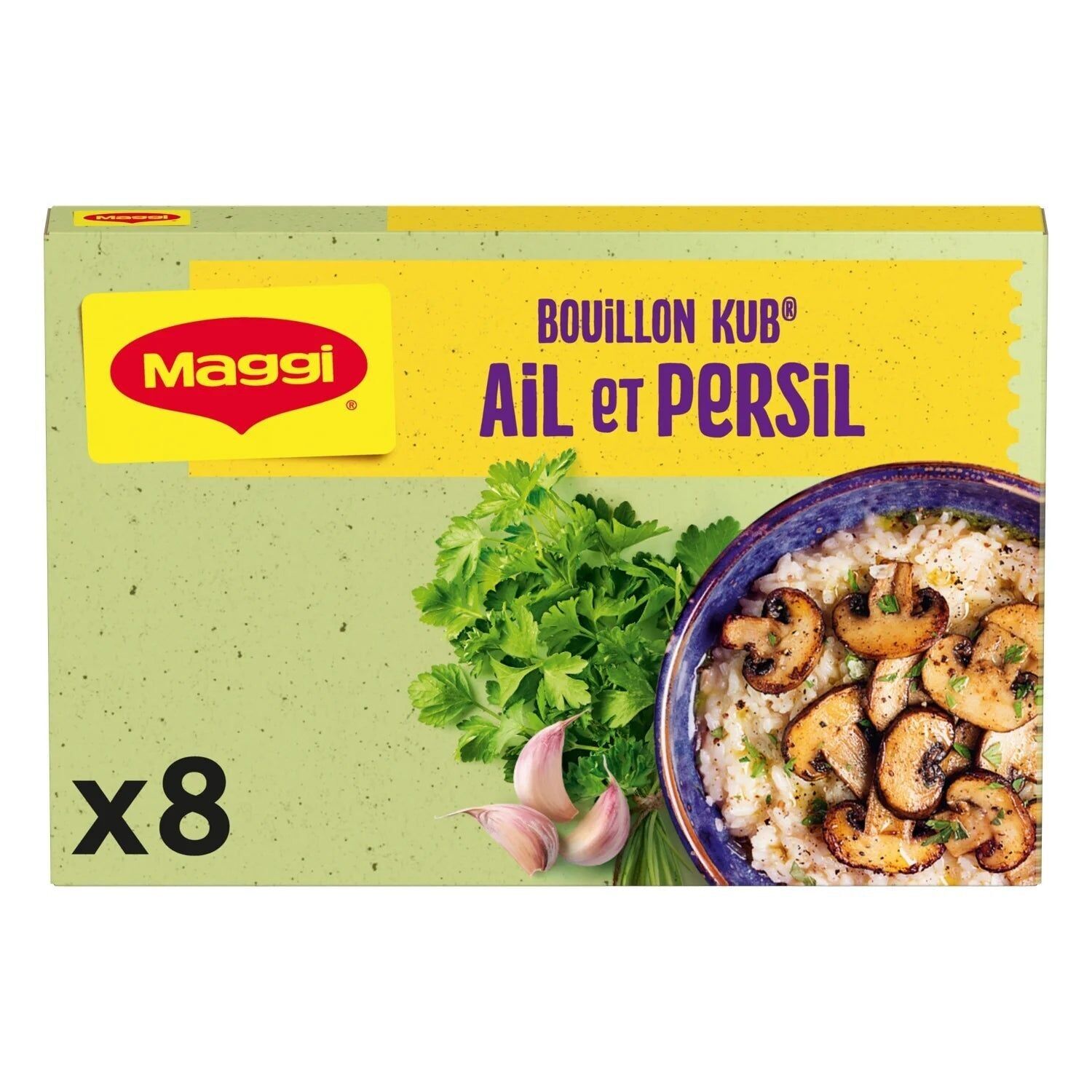 Brodo di kub all'aglio e prezzemolo MAGGI 80 g
