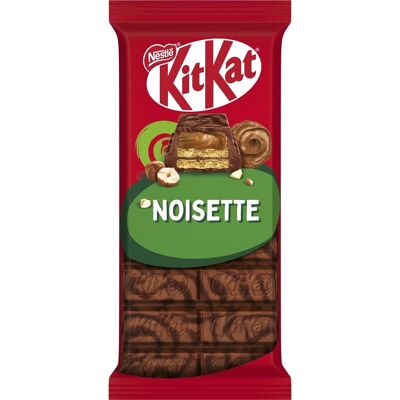 Barra de chocolate con avellanas KITKAT