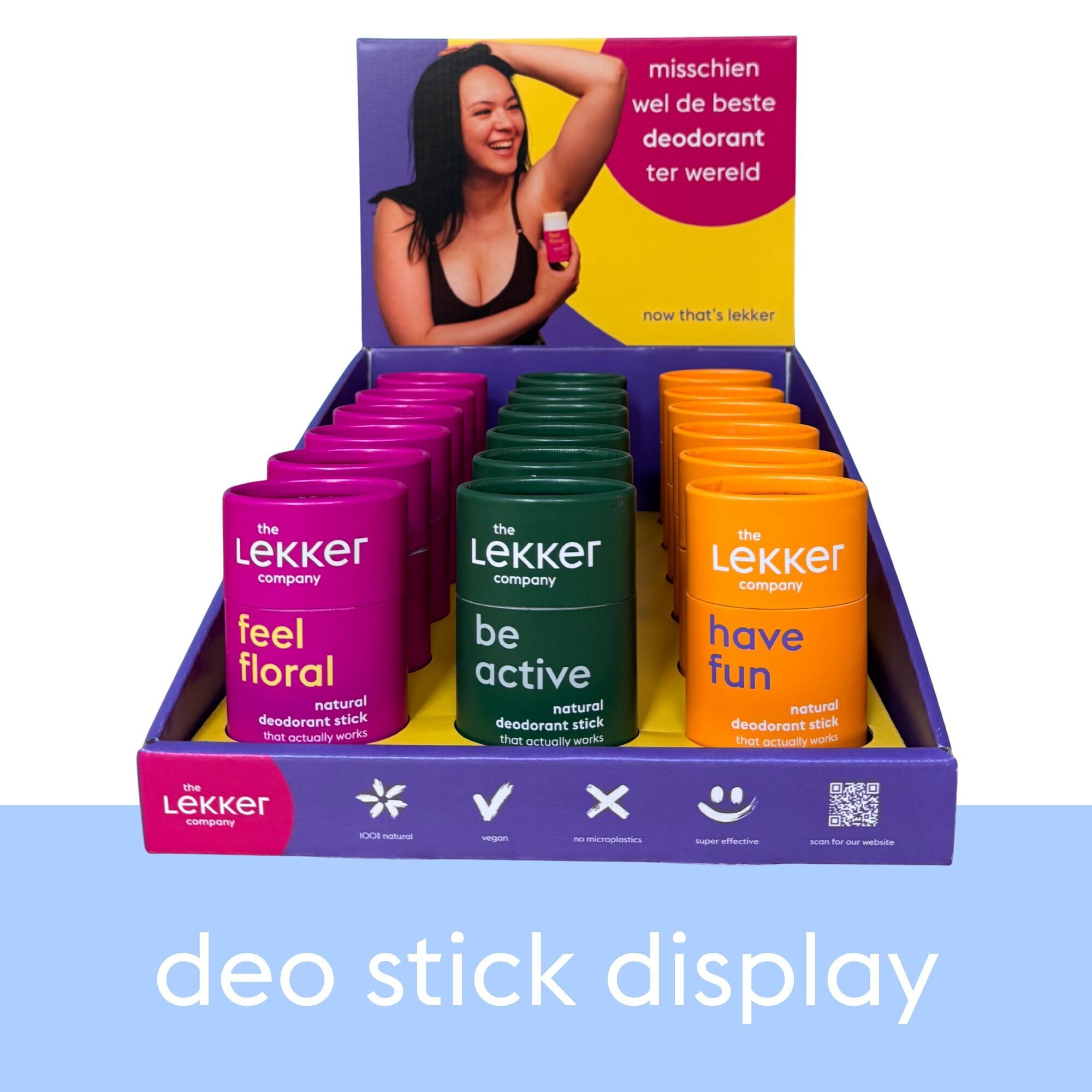 Deodorant stick display