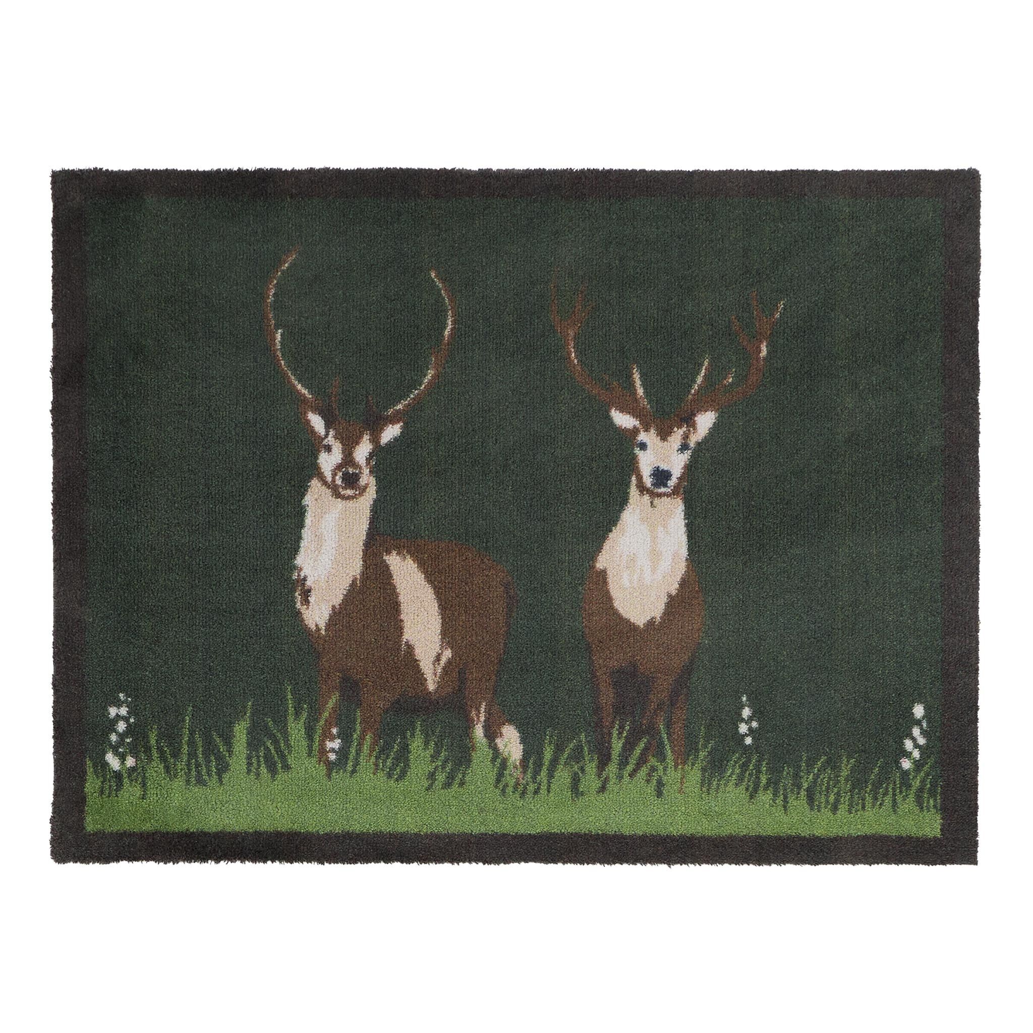 Hug Rug Green Deer