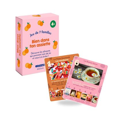Jeu de 7 familles - Bien dans ton assiette - ALIMENTATION