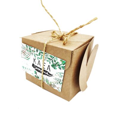 Coffret découverte - cadeau bio - 4 savons KAEA bio et fait main