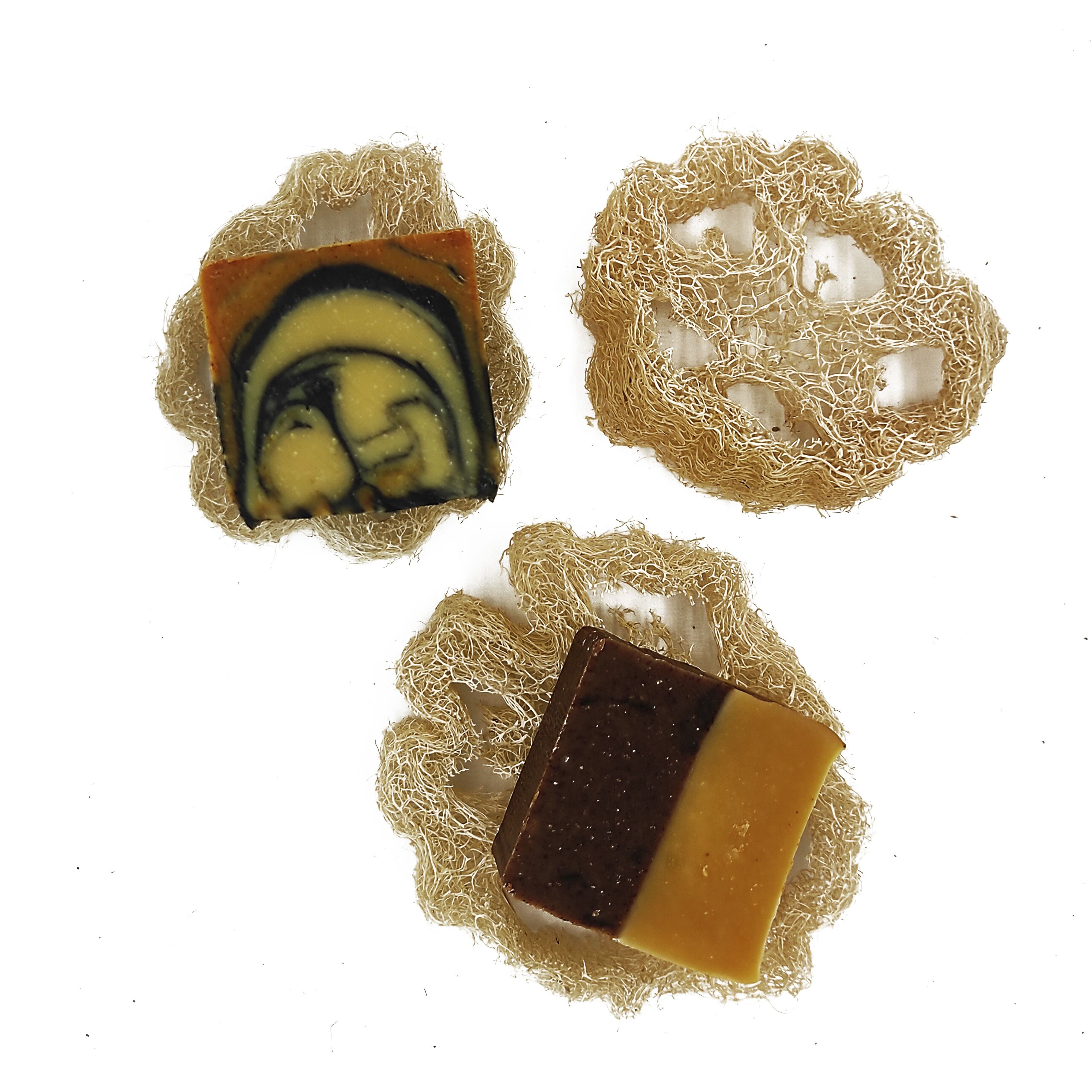 Portasapone in luffa - vegetale - ecologico - economico