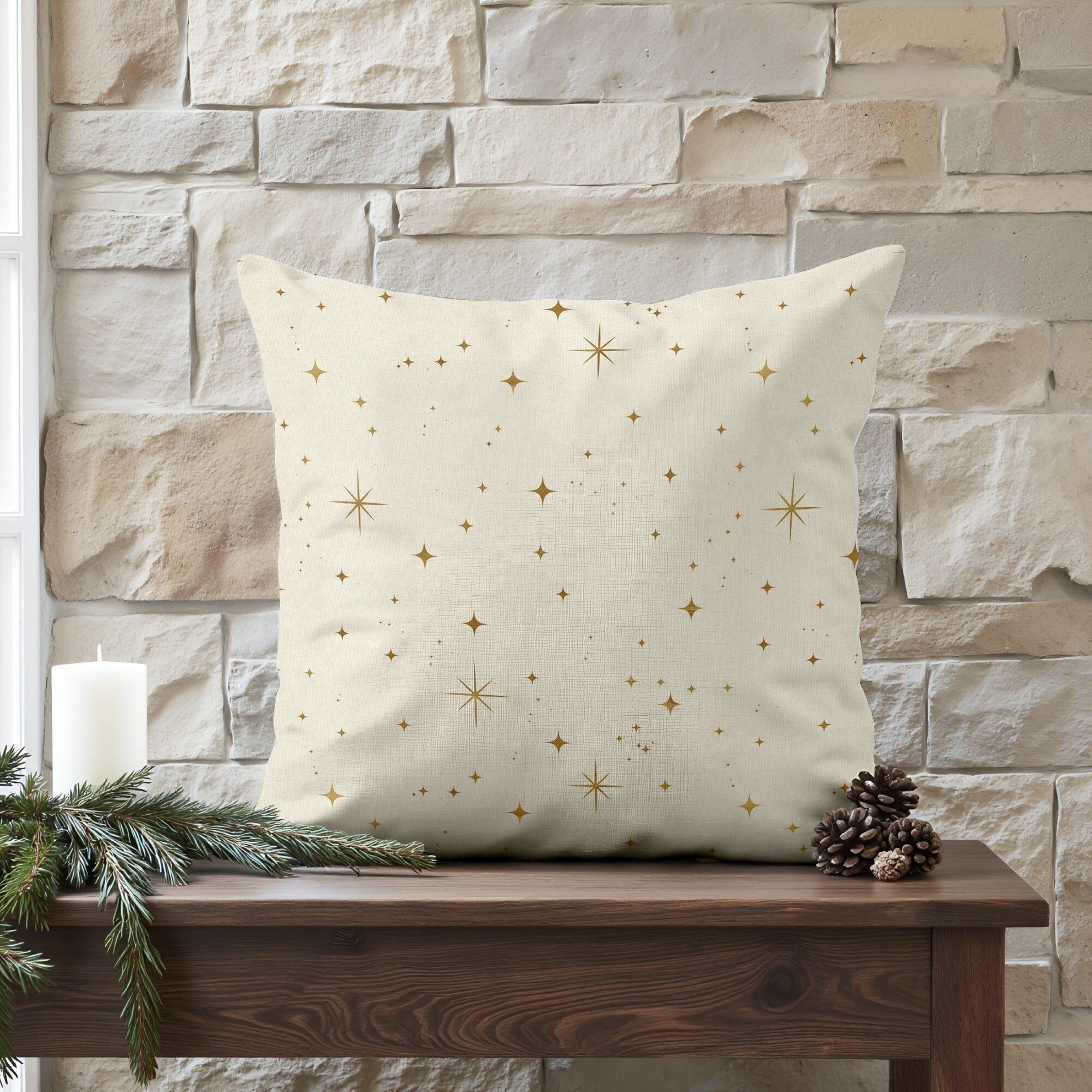 Federa per cuscino 100% cotone Christmas Red Sky 3 50x50 cm