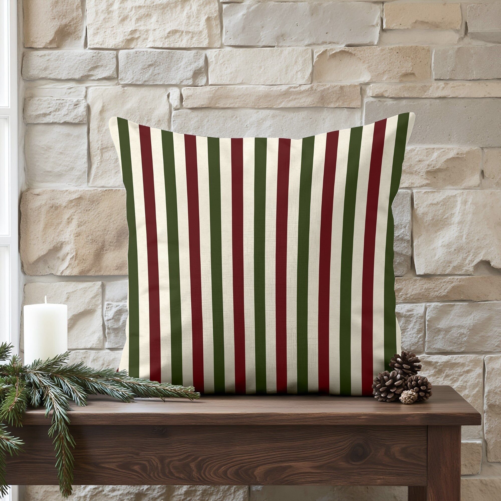 Kissenbezug „Christmas Wish“ aus 100 % Baumwolle, 14, 50 x 50 cm