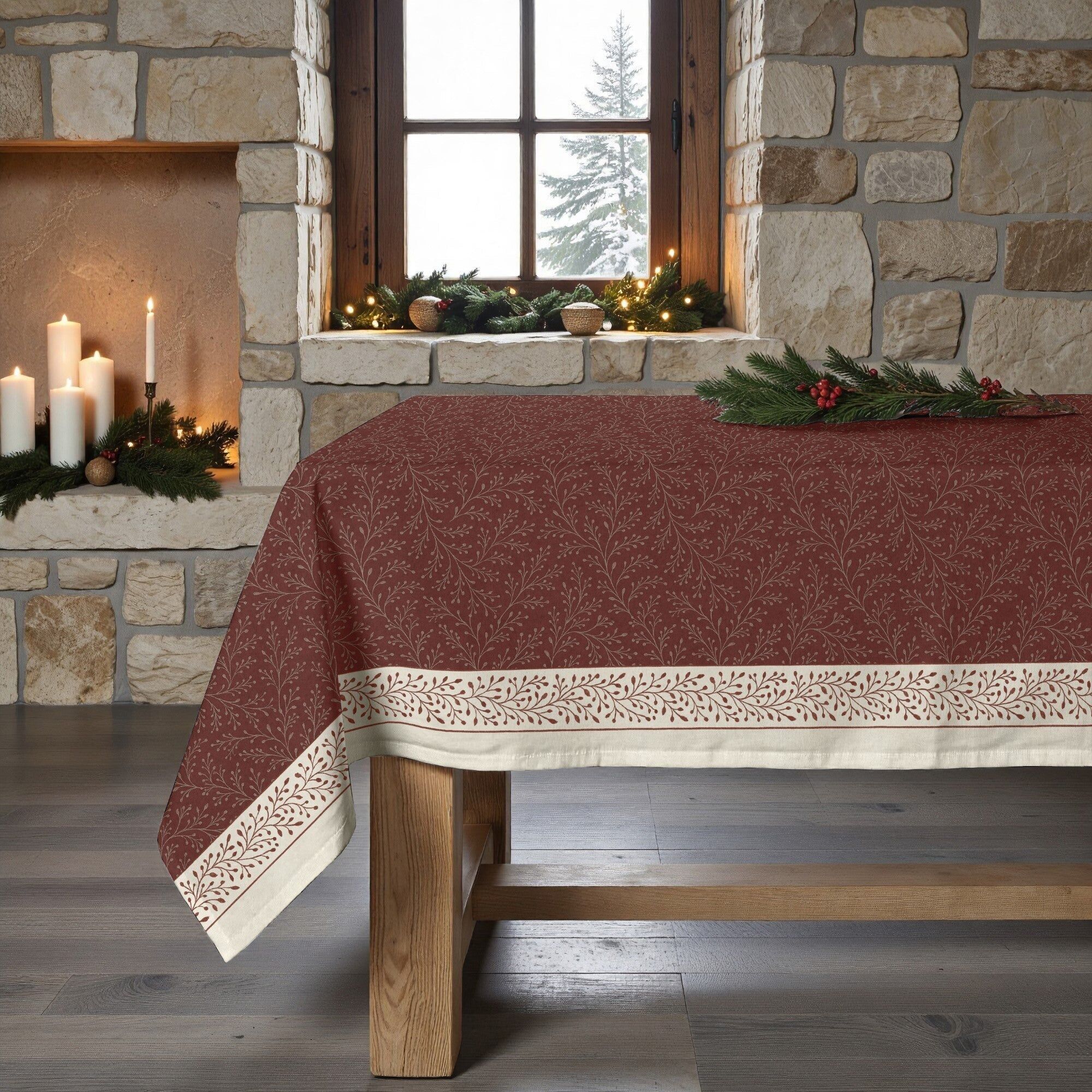 Tovaglia antimacchia Christmas Wish 6 1225