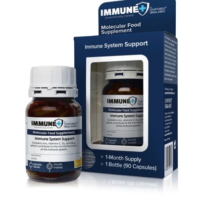 Oxford Biolabs® Molecular Food Supplement IMMUNE+ - 1-month Supply