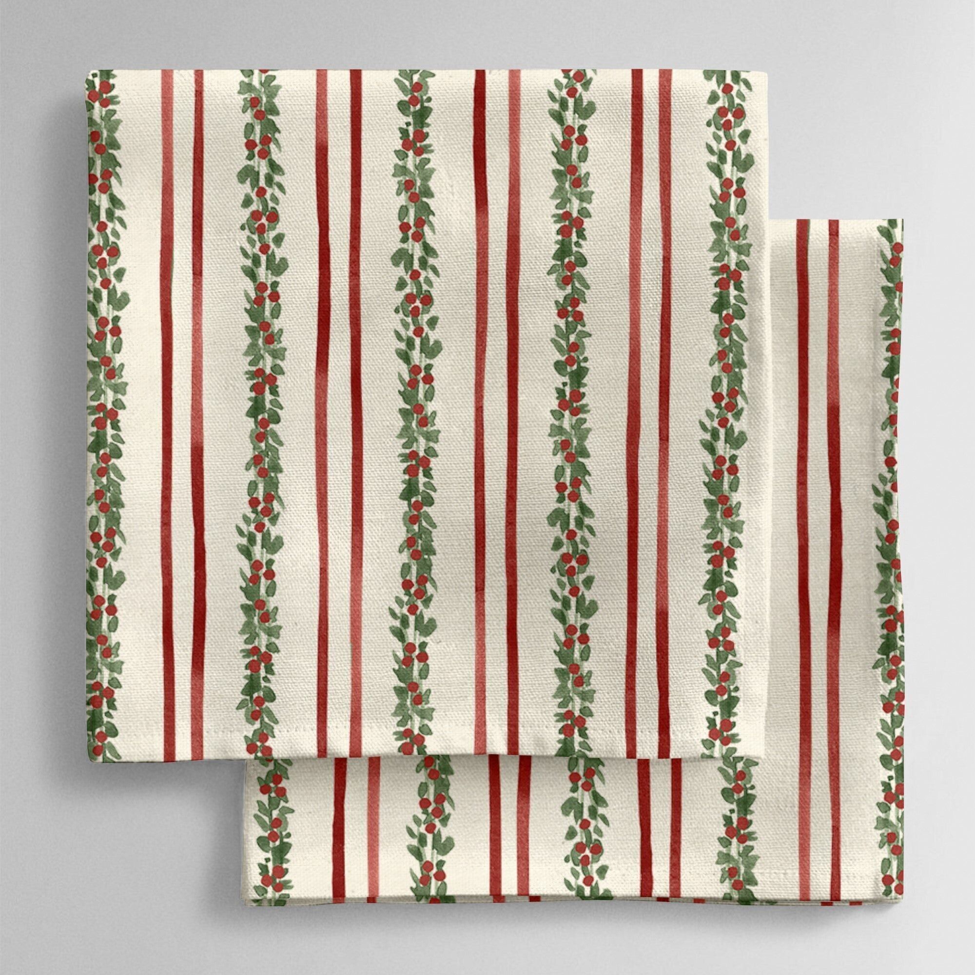 Lot de 2 serviettes Christmas Wish 18 1225